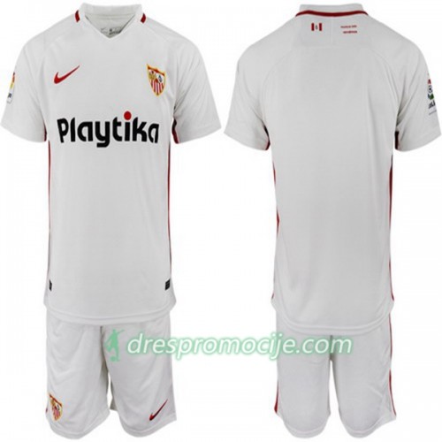 Sevilla Dres Dječji Domaći 2018/19 Kratkih Rukava Sevilla Dres Dječji Domaći 2018/19 Kratkih Rukava
